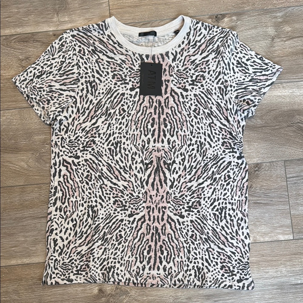 Stylish Women's Ocelot Print Top